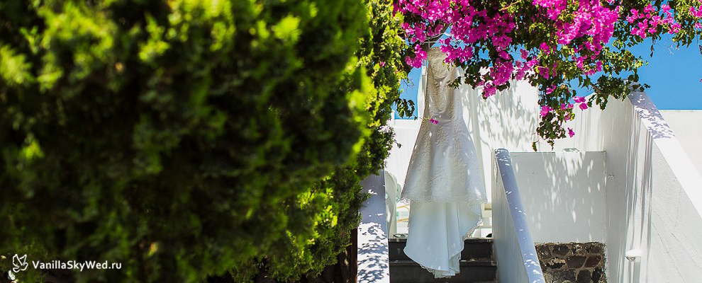 Организация свадьбы Греции на острове Санторини